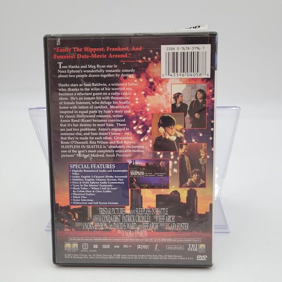 Sleepless in Seattle (Special Edition) - DVD - Tom Hanks Meg Ryan DVD Video - Picture 2 of 12